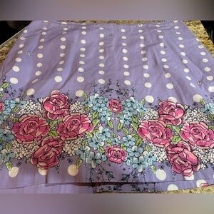 Bamboo Trader Colorful Floral Rose Skort-size 14